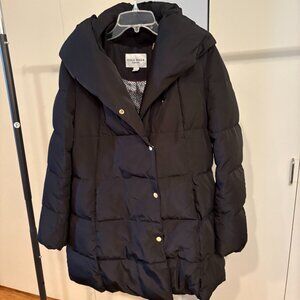 Cole Haan Signature Women’s Hooded Asymmetrical Zip Down Puffer Jacket